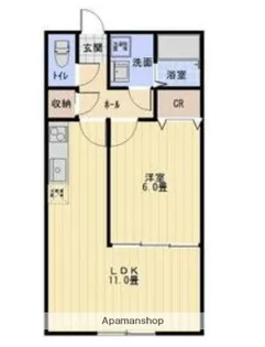 メゾン・ド・レーブ21【1階】の間取り