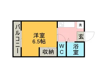 コーポ井村 A棟【3階】の間取り