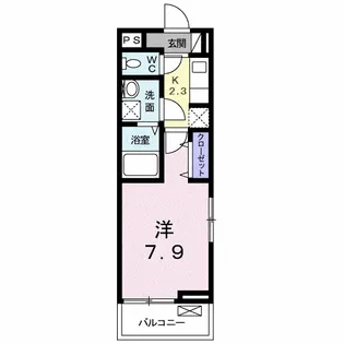 ファミール上畑田【1階】の間取り