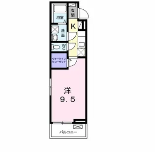 ファミール上畑田【1階】の間取り