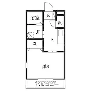 インセクト【2階】の間取り