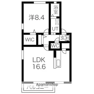 共立A棟【2階】の間取り