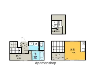 1Rの間取り画像