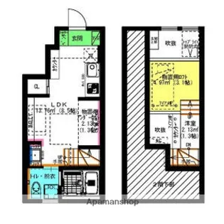 RADIANCE鳴海ステーション【1階】の間取り