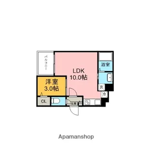 JACK ODAKAⅧ【2階】の間取り