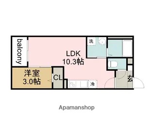 Jack odaka3【3階】の間取り