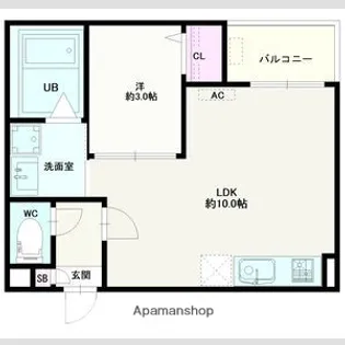 Jack odaka9【1階】の間取り