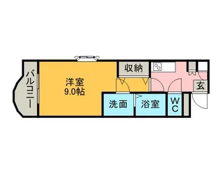 コスモなかね【2階】の間取り