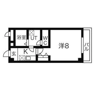 ルミナス緒川Ⅱ【4階】の間取り