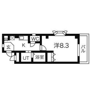 キャトル・セゾン【4階】の間取り