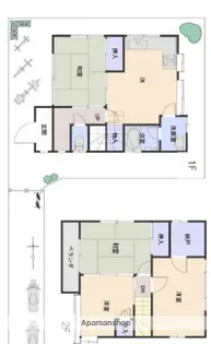 愛知県名古屋市緑区桶狭間北2丁目【一戸建】の間取り