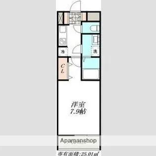 コートヴィレッジ【103号室】の間取り