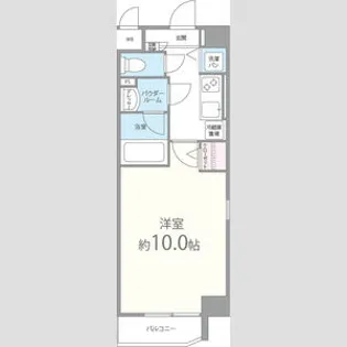 アイリス・K【5階】の間取り