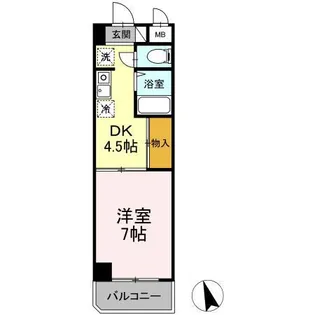 メゾン花みずき【311号室】の間取り