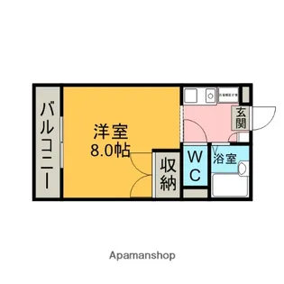 レジデンス大府中央【101号室】の間取り