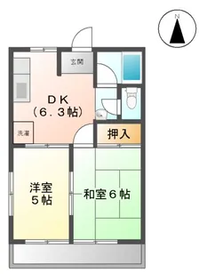 パールハイムセンダ【3階】の間取り