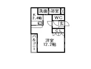 コンフォース【2階】の間取り