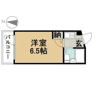 サンセット33【402号室】の間取り