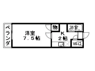 グリーンハイム【1階】の間取り