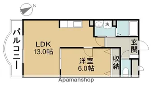 メゾンSKⅡ【2階】の間取り