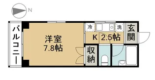 ルフェリナ【201号室】の間取り