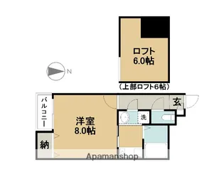 ベルハウスⅡ【1階】の間取り