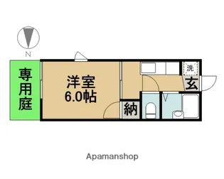 フレグランス7【105号室】の間取り