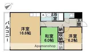 メゾンボー隅田【3階】の間取り