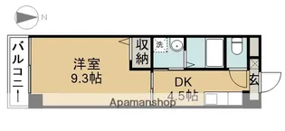 オアゾ名西【1階】の間取り