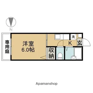 マ・メゾン【1階】の間取り