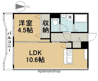 エミネンス園【305号室】の間取り