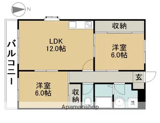 VIP IN AVENUE【306号室】の間取り