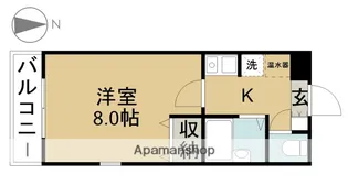 エクセランス小池Ⅱ【2階】の間取り