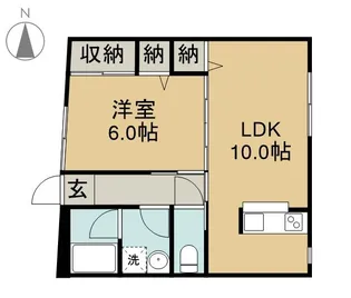 ベルパークいづみ【203号室】の間取り