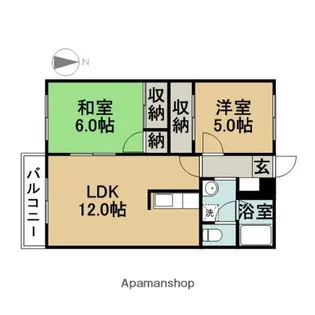 サーディアム妙興寺【3階】の間取り