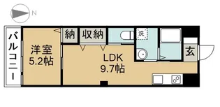 メゾン南参道【303号室】の間取り