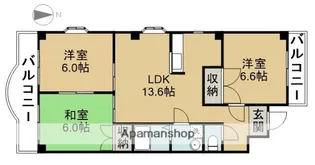 クリーンレジデンス【501号室】の間取り