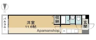 ウィズネス【2階】の間取り