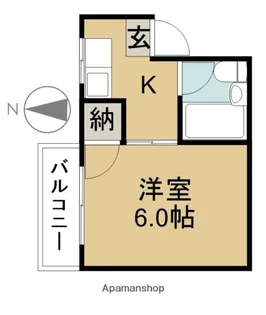コーポラスイトウ【301号室】の間取り