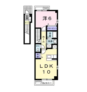 グラン・シャローⅡ【2階】の間取り