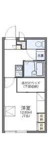 レオパレス桂【202号室】の間取り
