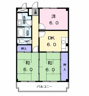 シャトレ純【3階】の間取り