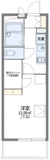 レオパレスSUMIYOSHI【303号室】の間取り