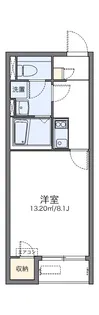 レオネクスト国府宮【202号室】の間取り