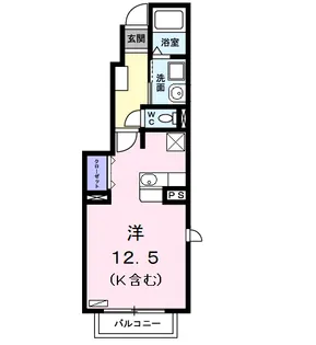 アンジュ【1階】の間取り