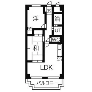 第1吉田マンション【2階】の間取り