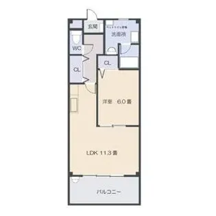 ベルコートMYA(ミヤ)【3階】の間取り