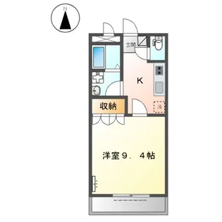 ルーラル ハウス【1階】の間取り