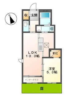ラ・フェニーチェ【1階】の間取り