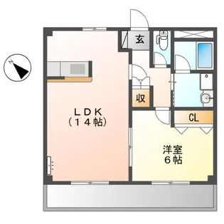 ジュエリーてらざわ【1階】の間取り